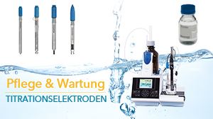 Die Wartung und Pflege von Titrationselektroden beinhalten die ordnungsgemäße Lagerung, das Nachfüllen des richtigen Elektrolyten und bei Bedarf die Reinigung der Elektrode.