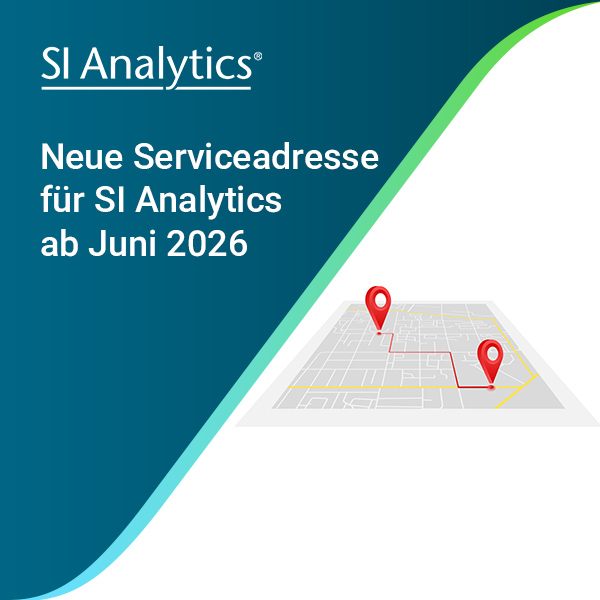 Neue Serviceadresse für SI Analytics ab Juni 2026
