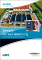 Cover of product flyer (English) for WTW sampler for wall mounting PB-W