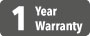 1 year warranty from Xylem Analytics for this product