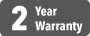 2 years warranty from Xylem Analytics for this product