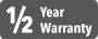 1/2 year warranty from Xylem Analytics for this product
