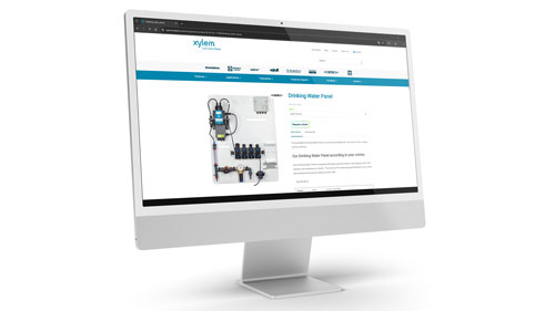 Product detail page