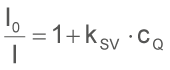 Dissolved Oxygen: Stern-Volmer Equation