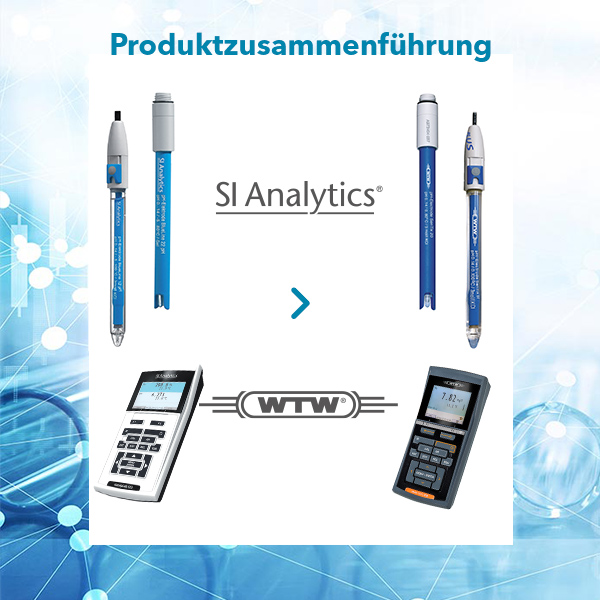 Produktzusammenführung bei WTW® und SI Analytics®: Produktauswahl leicht gemacht