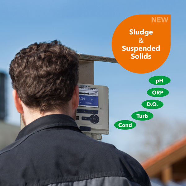 Simple retrofitting of sludge level monitoring