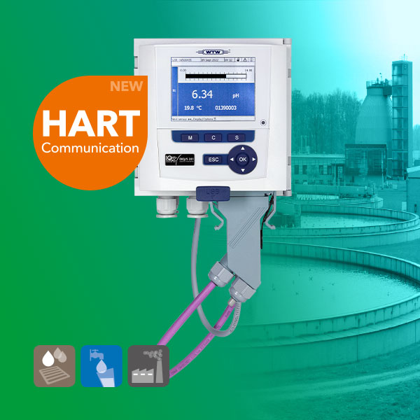 Recently added: HART communication with the IQ SENSOR NET