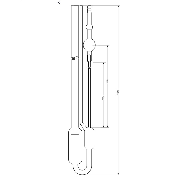 Ubbelohde Master viscometer, for metrological instituts