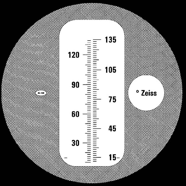 Eclipse Refractometer Zeiss scale, Bellingham + Stanley