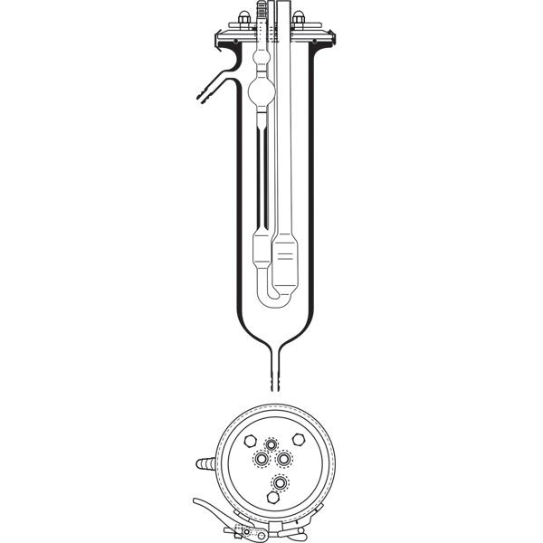 Temperiermantel für Ubbelohde-Viskosimeter