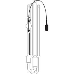 Ubbelohde-Viskosimeter (ASTM), 4-Rohr