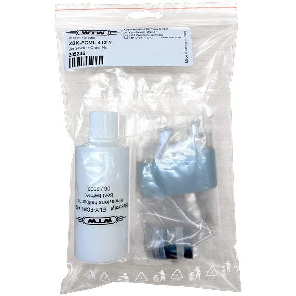 Maintenance kits for chlorine sensors