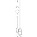 Ubbelohde viscometer (DIN), calibrated for manual measurement