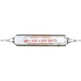 DIN Pufferlösung in FIOLAX®Ampullen pH=4,01 - SI Analytics