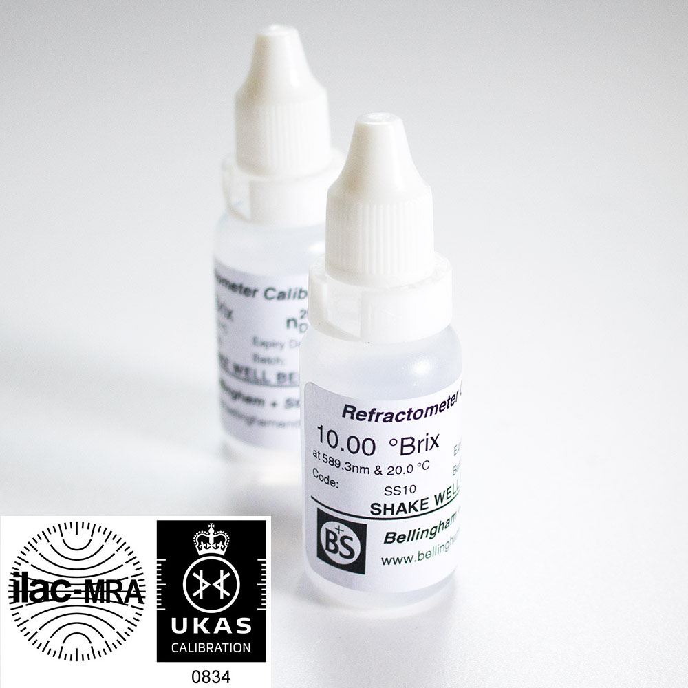 Calibration, Refractometer, 15ml, Sucrose, Bellingham + Stanley