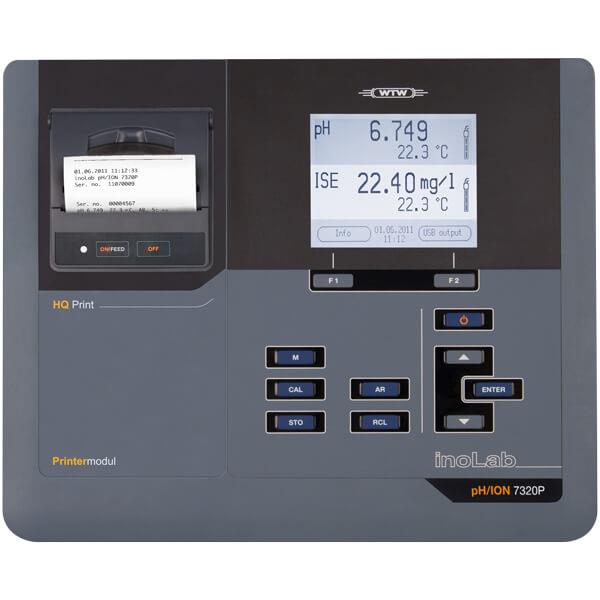 pH/ISE benchtop meter inoLab® pH/ION 7320