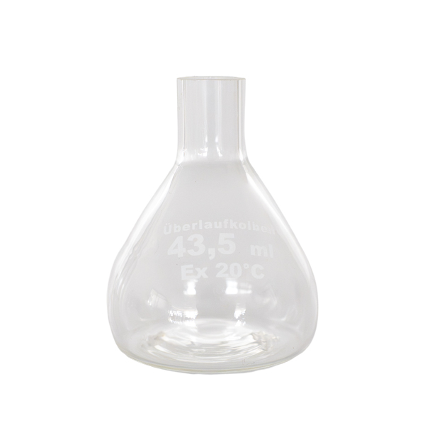 Overflow measuring flask MK 43/600