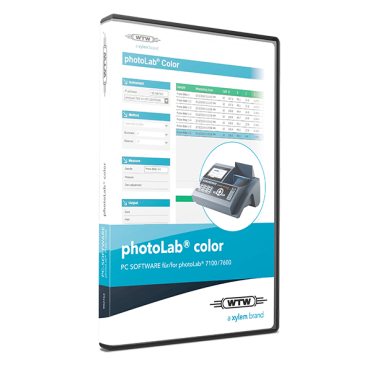PhotoLab Color Software für das Spektralphotometer mockup