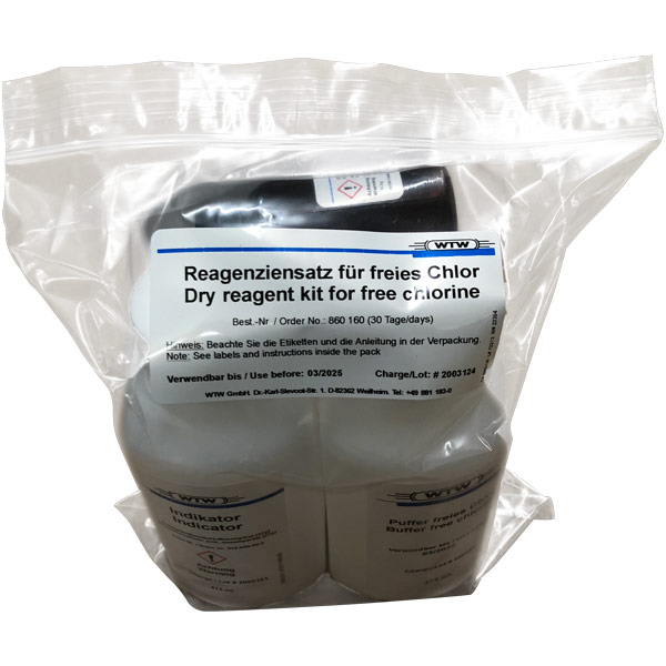 Reagents and spare parts for Chlorine analyzers from WTW