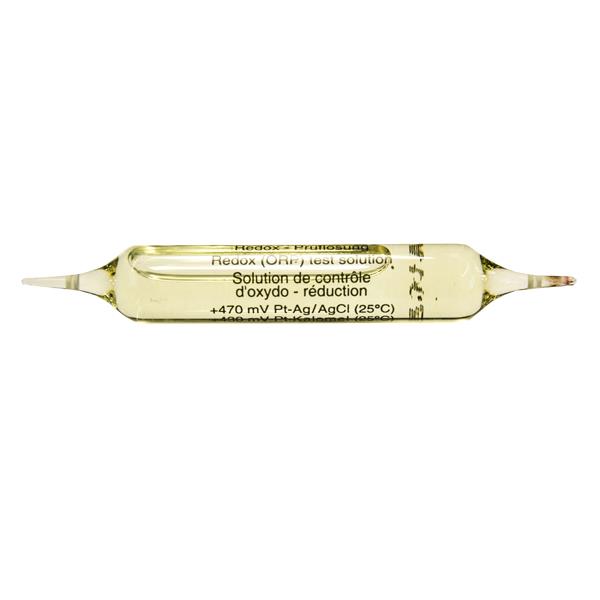 ORP testing solution in FIOLAX® ampoules 430 mV Ag/AgCl - SI Analytics