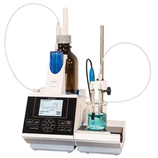 SI Analytics Titrator TitroLine® 7000 with pHelectrode