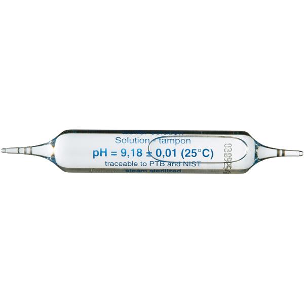 DIN/NIST Buffer solution in FIOLAX® ampoules pH=9.18 - SI Analytics